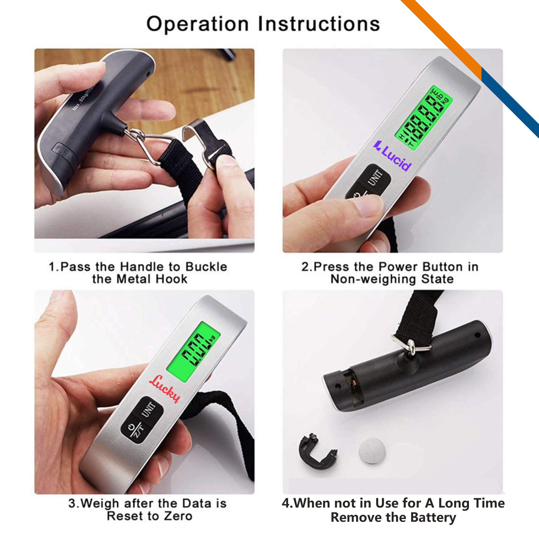Jax Digital Luggage Scale 2