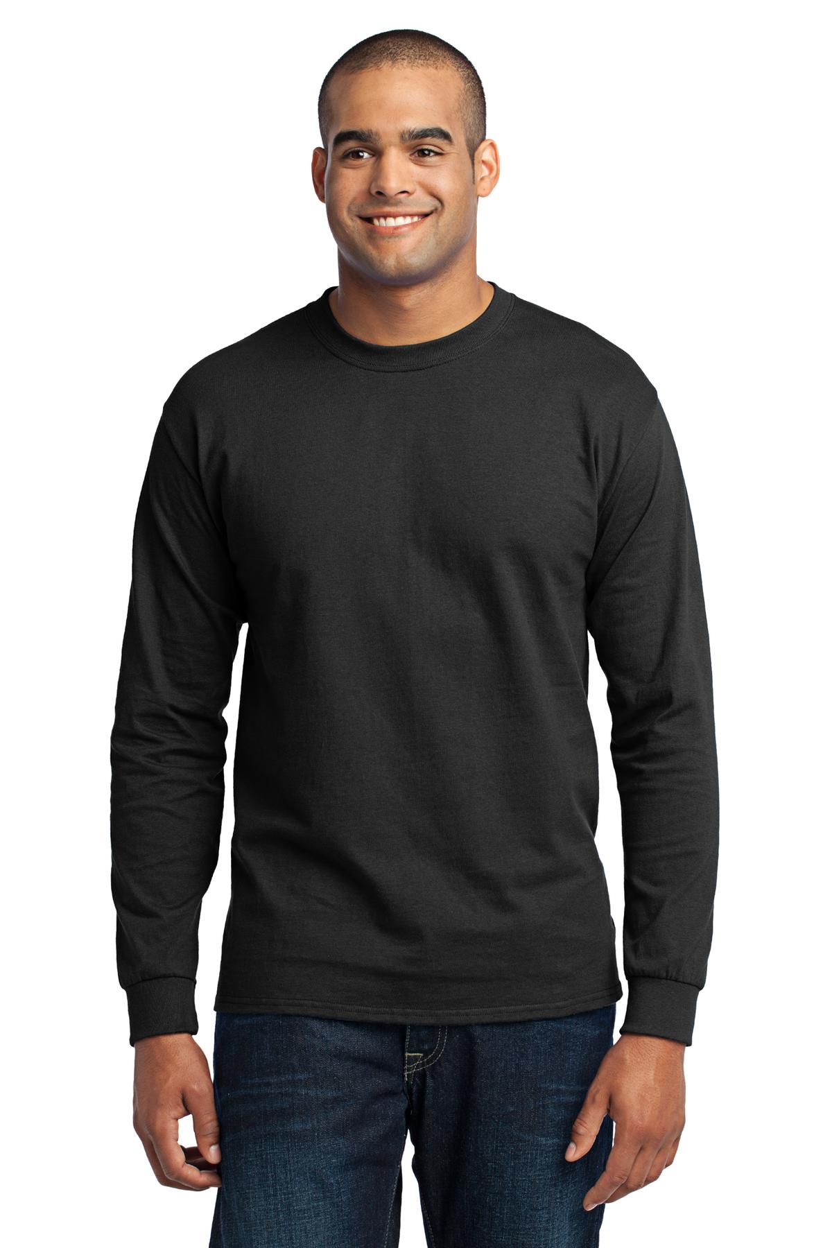 Port & Co Long Sleeve Core Blend Tee. PC55LS 35