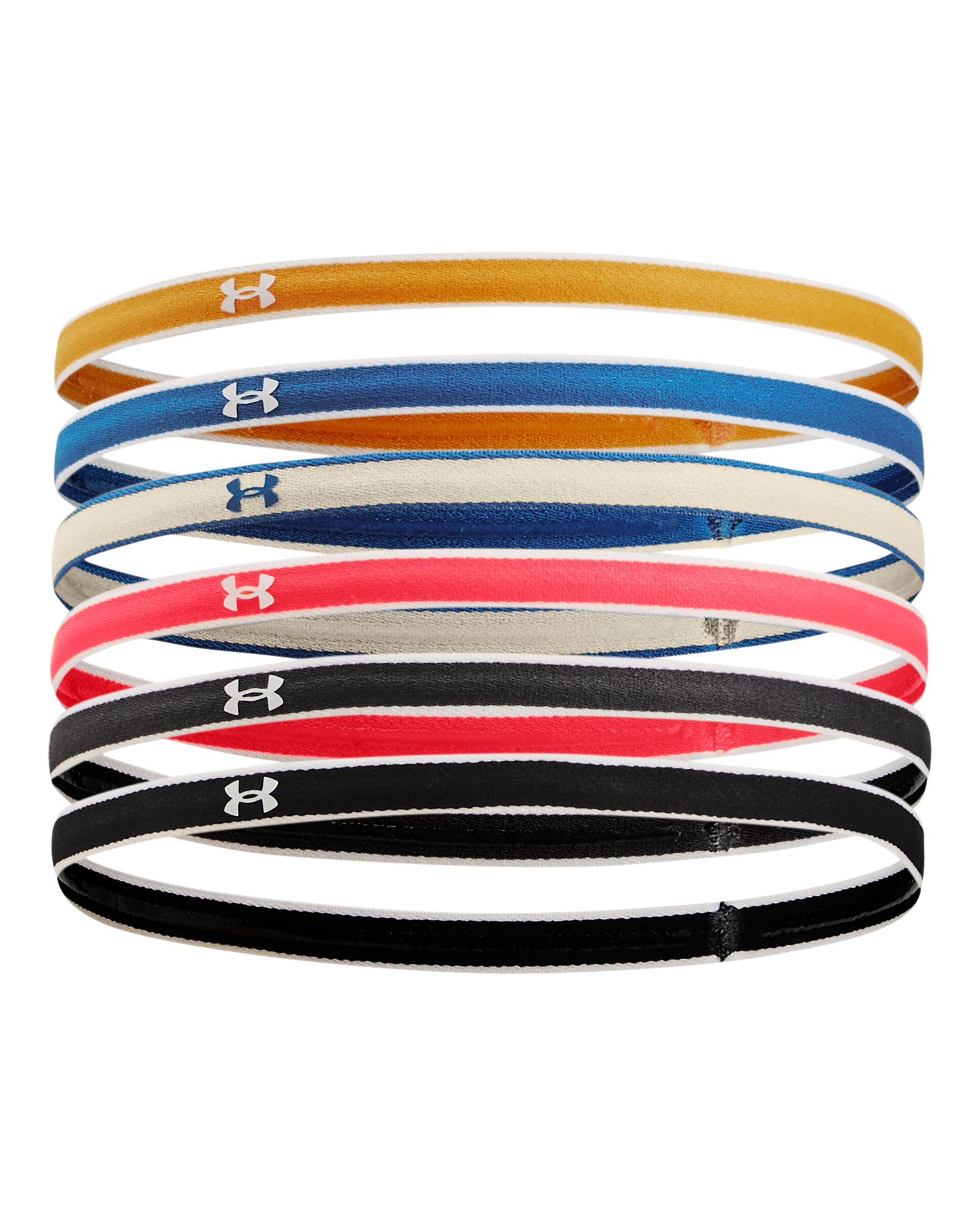 UA Mini Women's 6 Pack Headbands 20