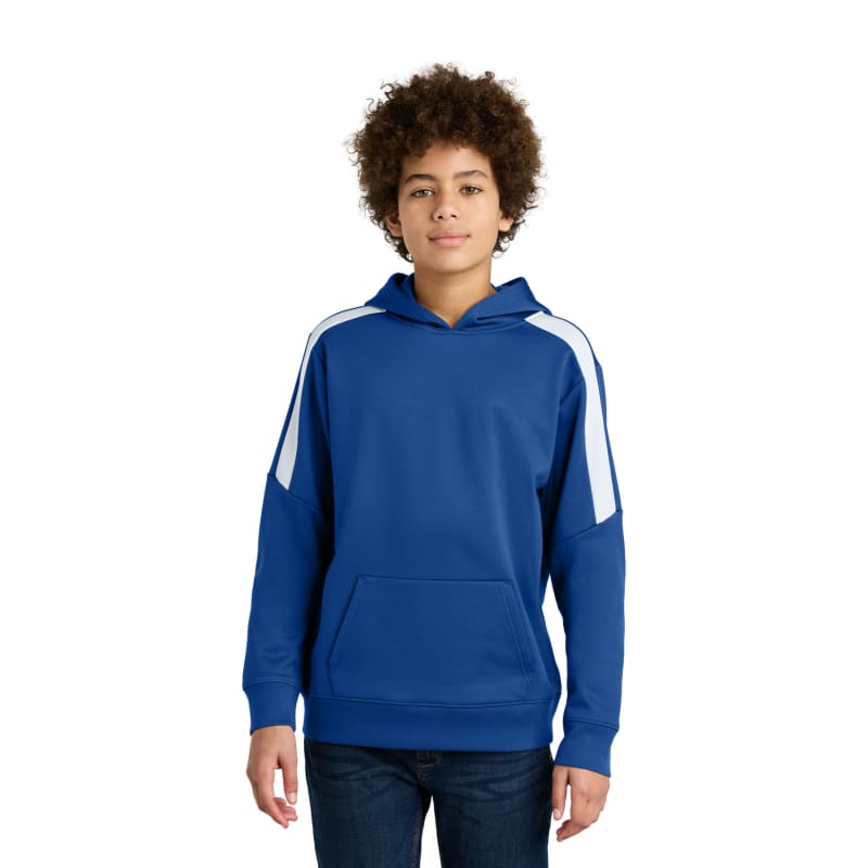 Sport-Tek Youth Sport-Wick Fleece United Pullover Hoodie 12