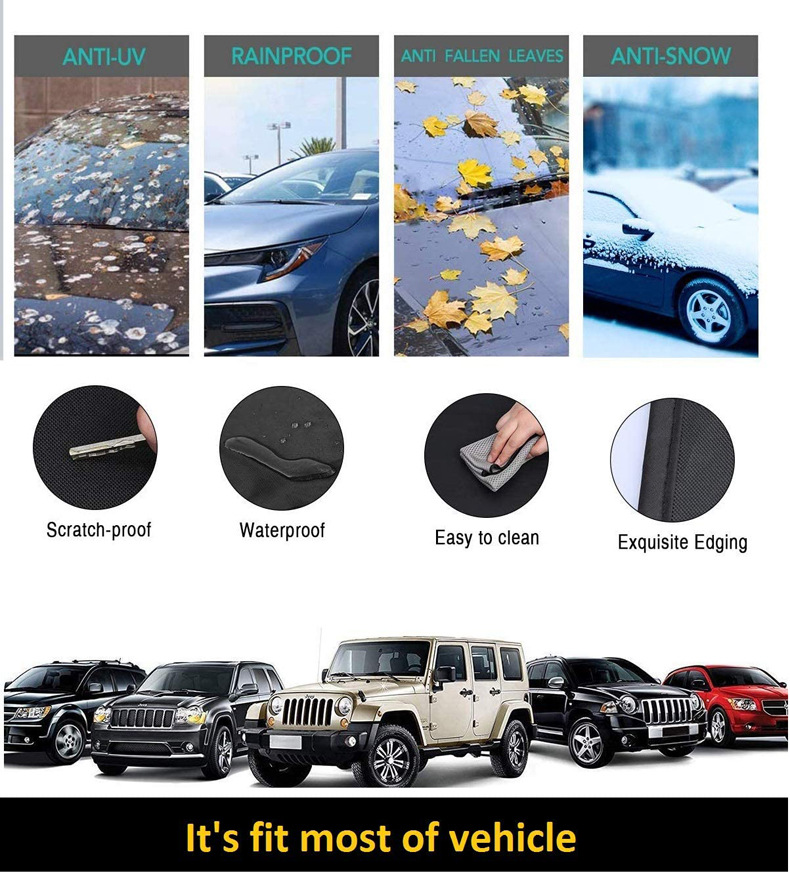 Windshield Shield for Snow and Sun 3