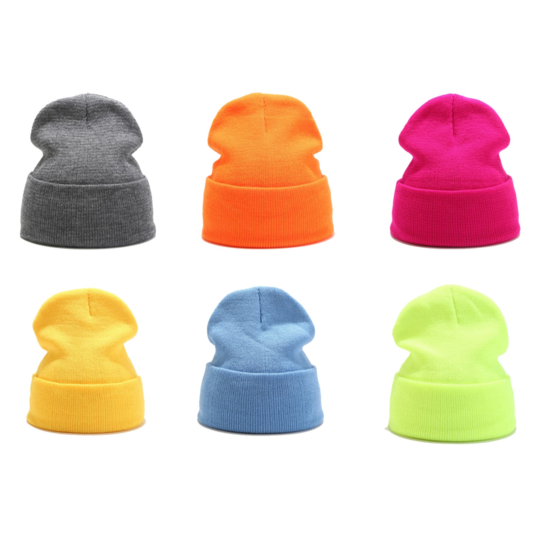 Solid Color Warm Hip Hop Hat 7