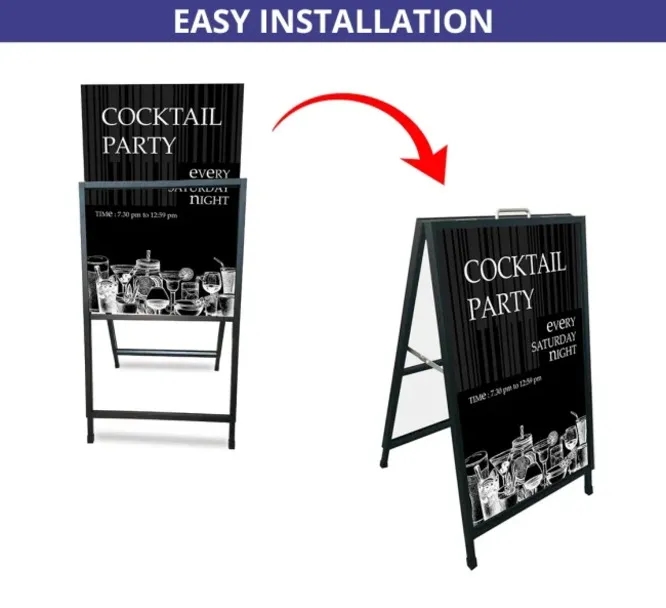 Metal A Frame Signs (2ft x 3ft) 3