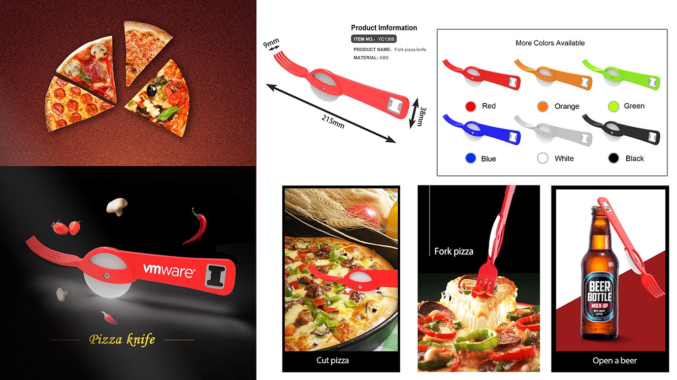 Pizza Cutter With Bottle Opener 8