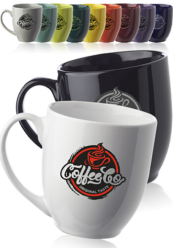 16 oz. Bistro Glossy Coffee Mugs