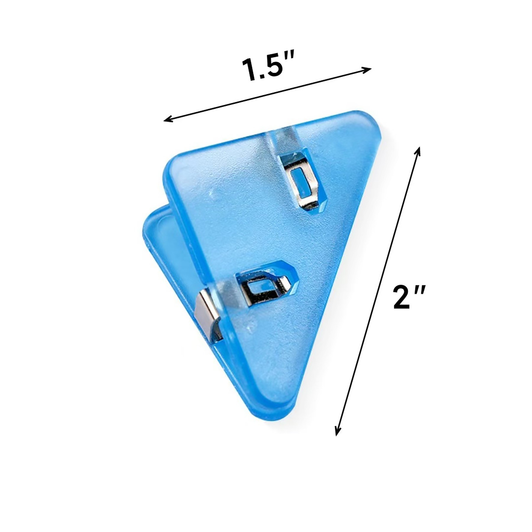 Triangle Book Page Corner Clips 12