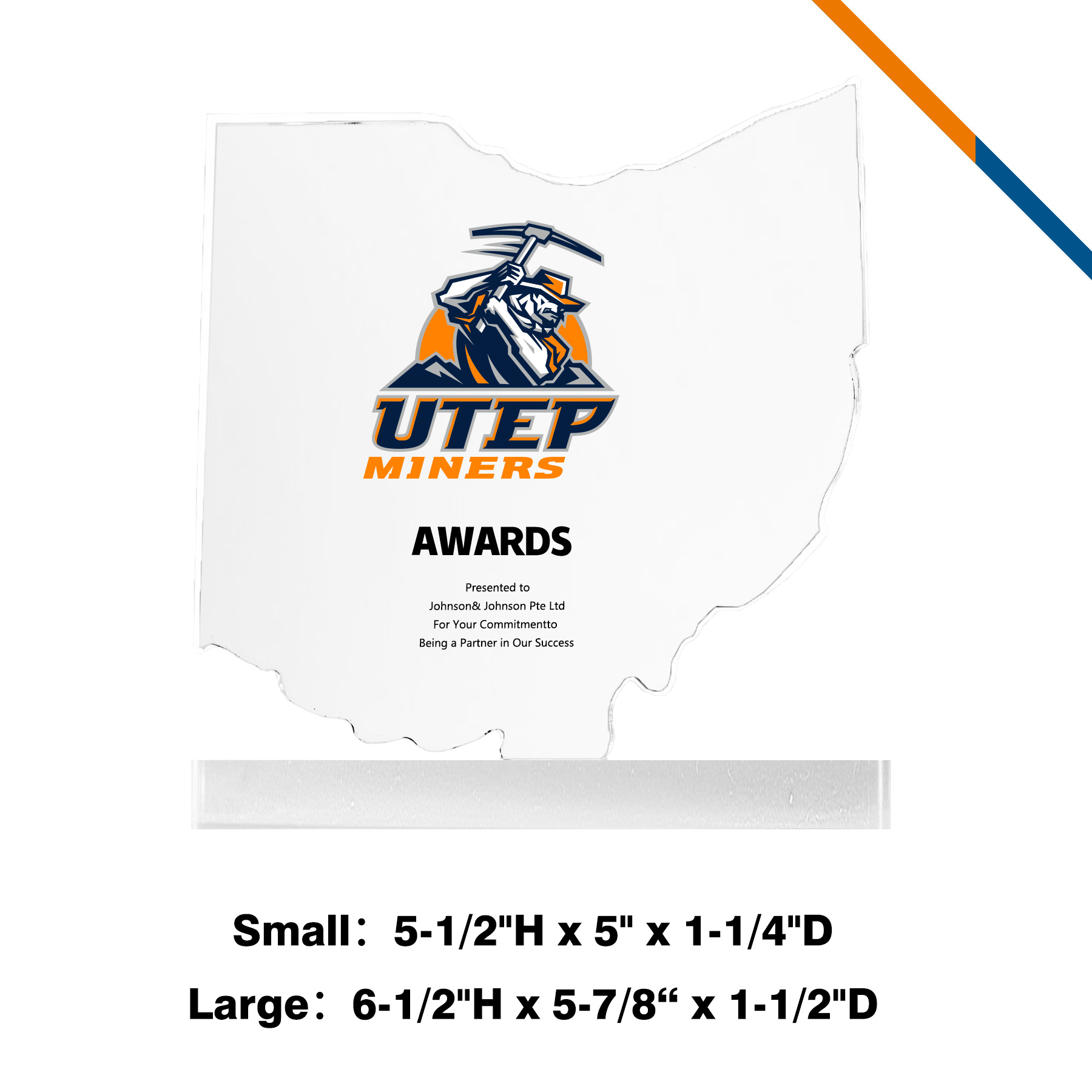 Crafla Ohio Crystal Award 3