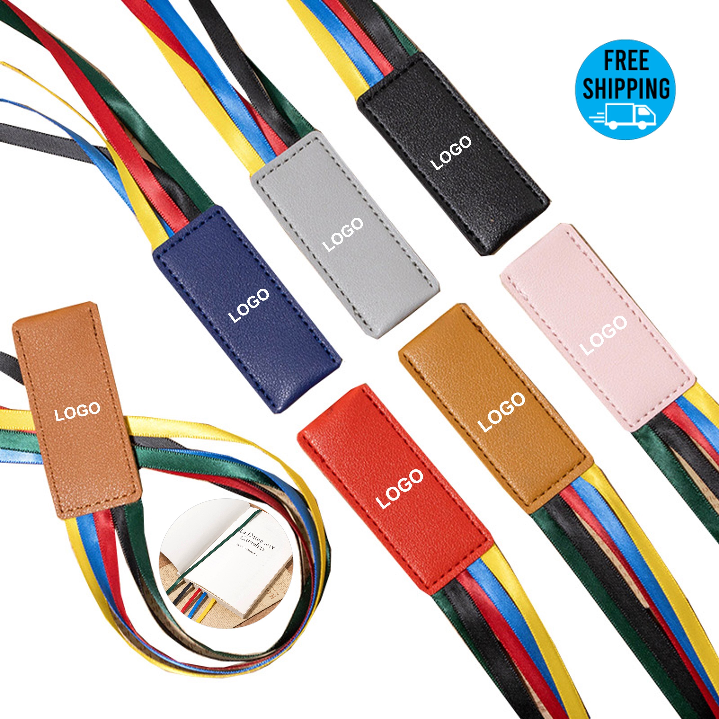 Leather Bible Ribbon Bookmarks 5