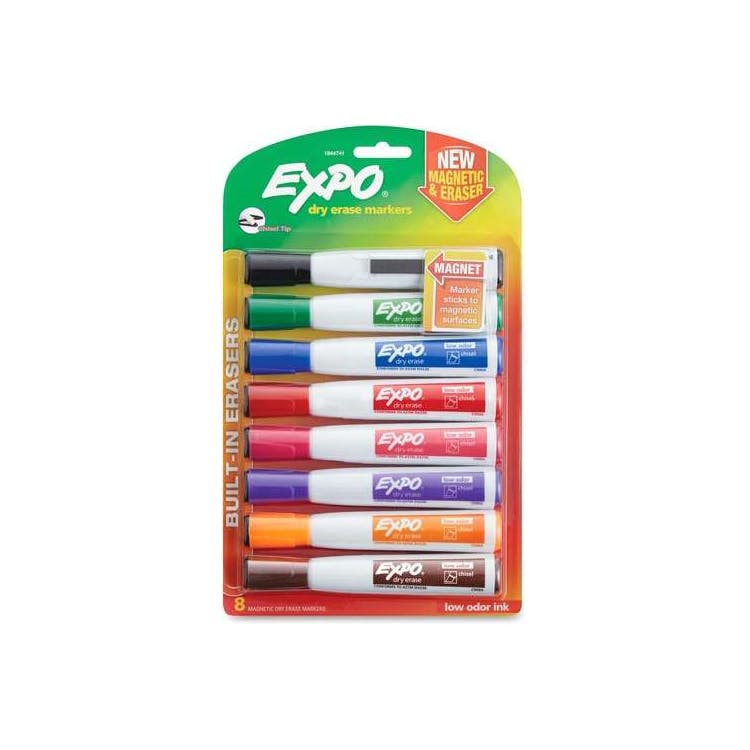 Magnetic Dry Erase Markers - Assorted 8 Pack 2