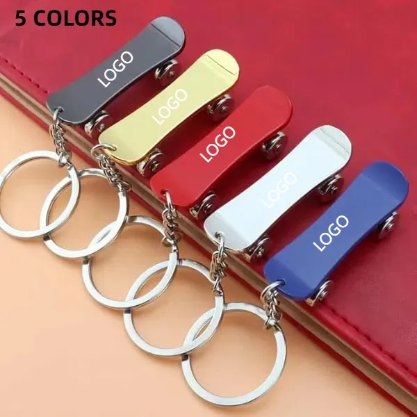 Mini-SkateBoard Keychain 3