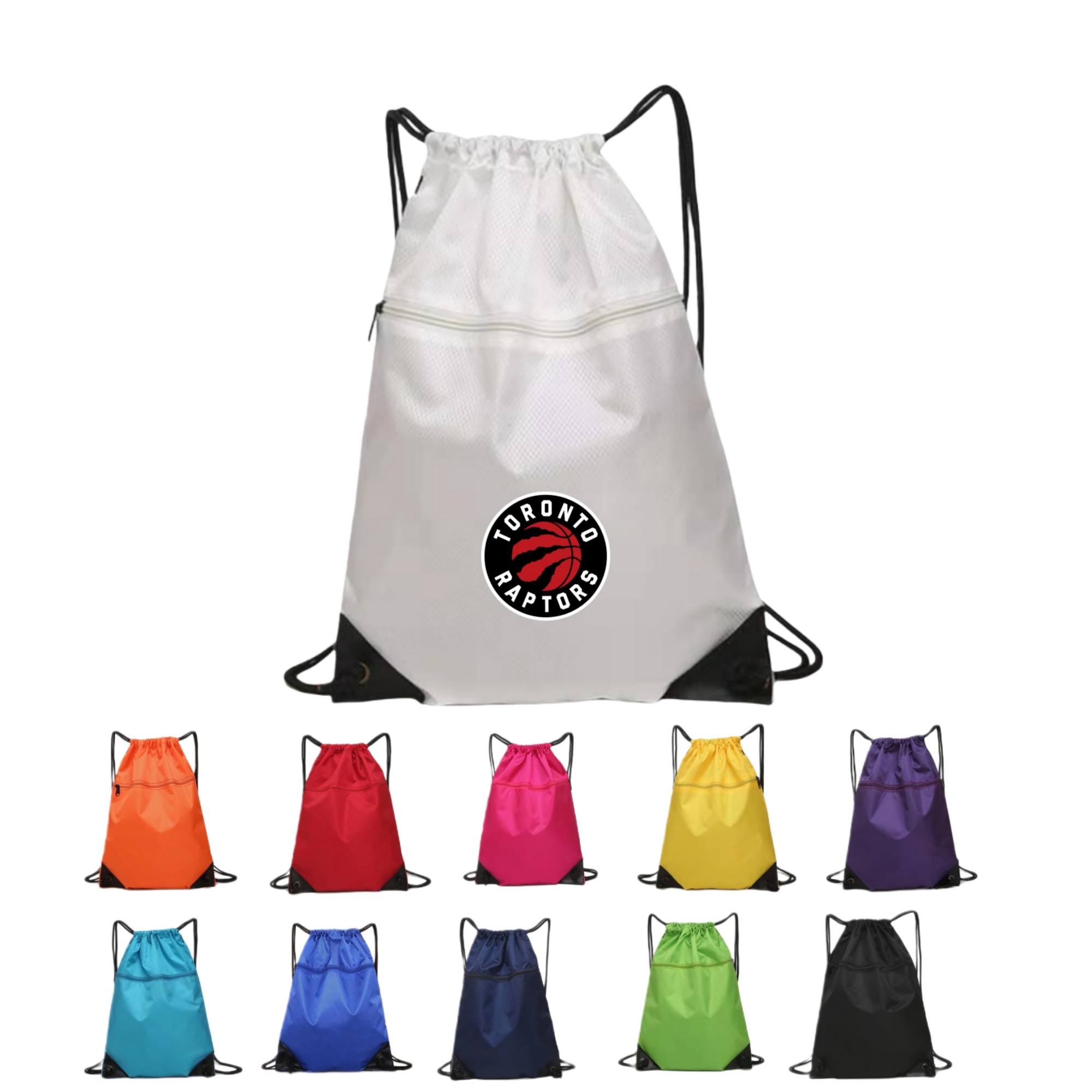 Drawstring Gym Bag, Large Sports Backpack 9