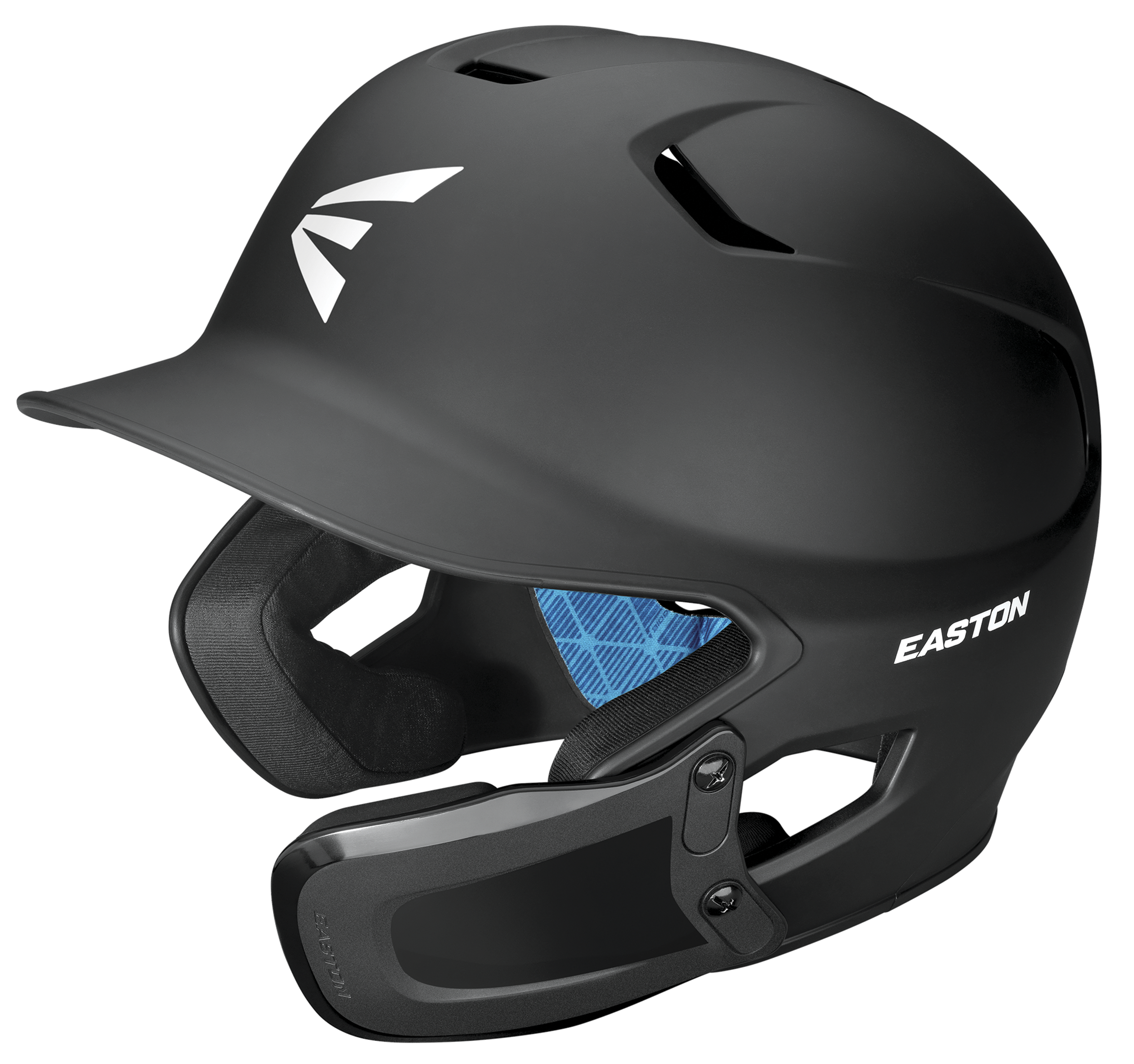 Easton Z5 2.0 Matte Solid Batting Helmet with Universal Jaw Guard | Junior 3