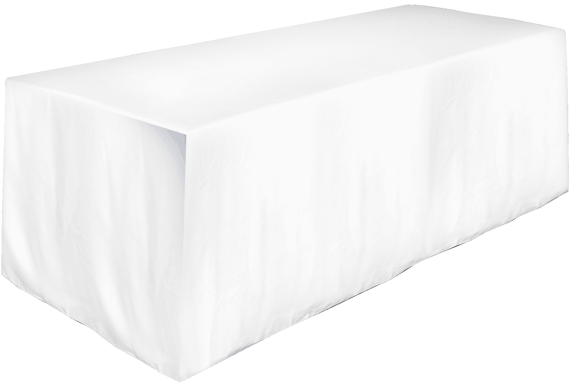 Blank Fitted 4 ft. Table Cover 2