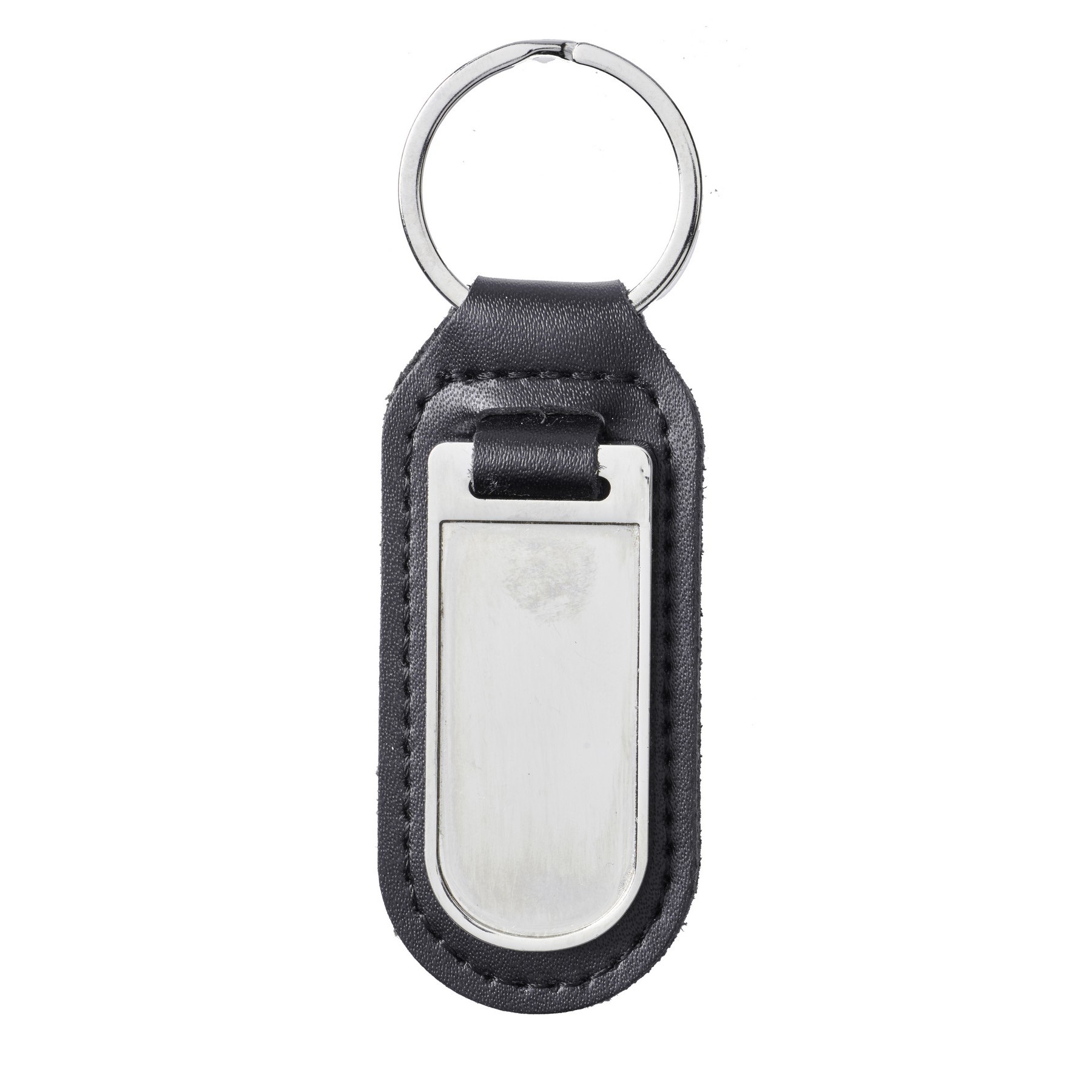 Leather & Metal Key Fob 2