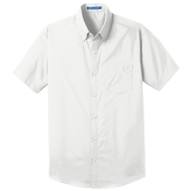 Port Authority Short Sleeve Carefree Poplin Shirt. 18