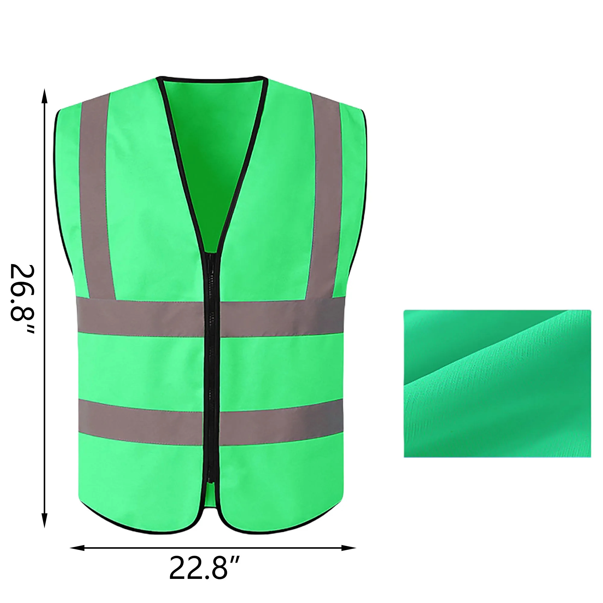 High Visibility Mesh Construction Vest 3