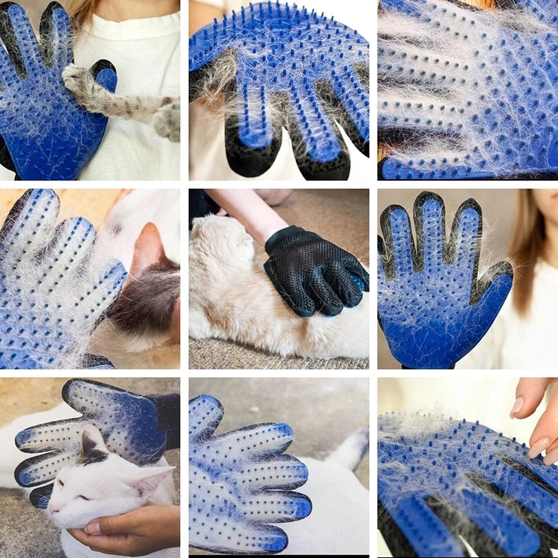 Soft Pet Grooming Glove 1