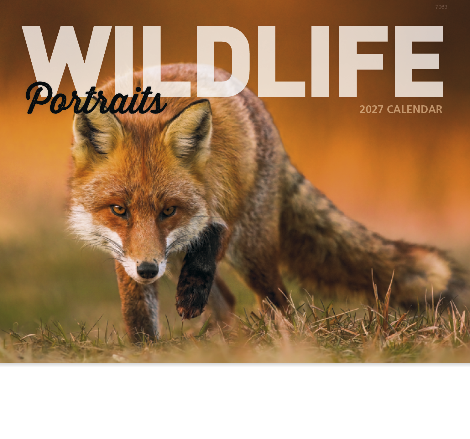 Good Value™ Wildlife Portraits - Stapled Calendar 28