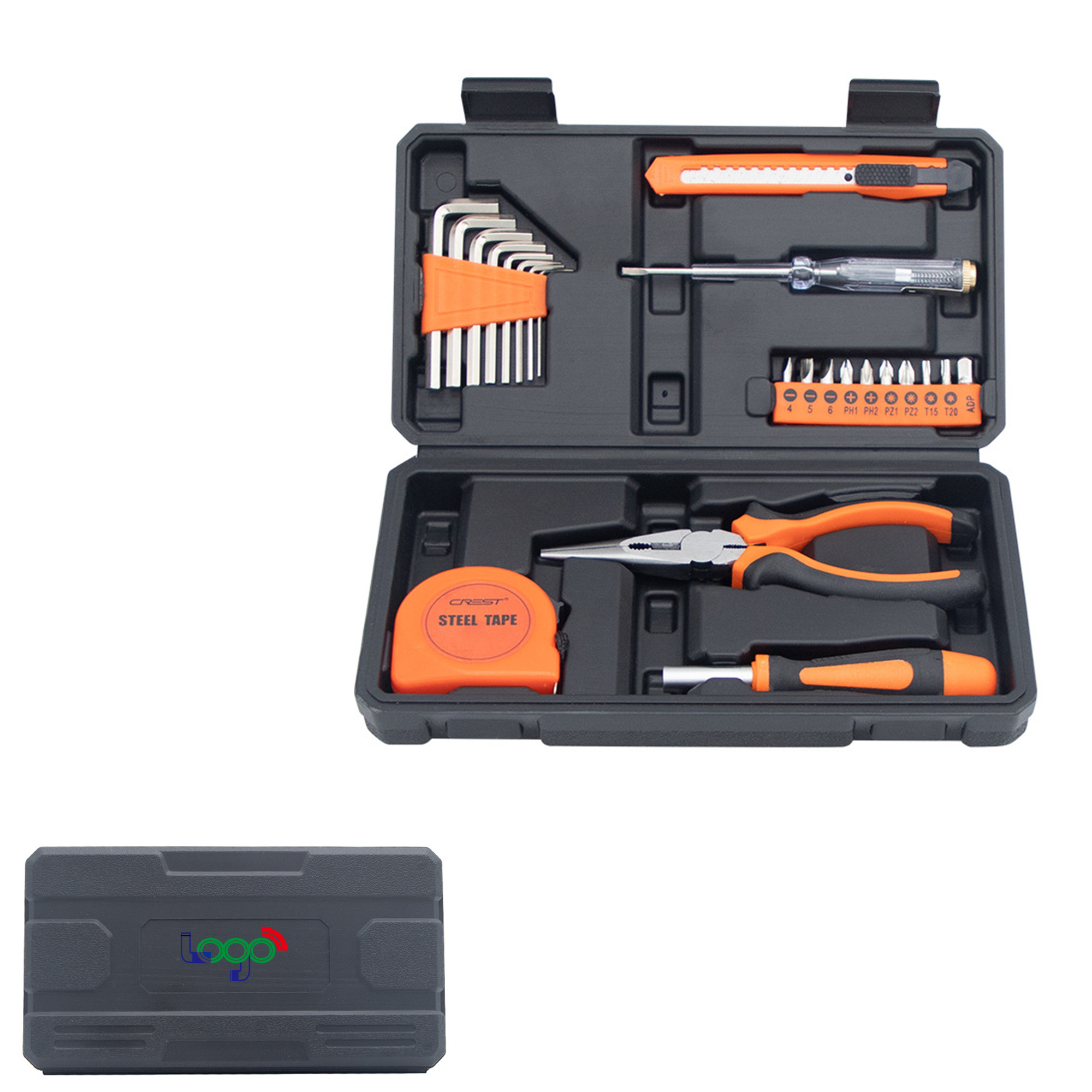 Household Hand Tool Kit Toolbox 2