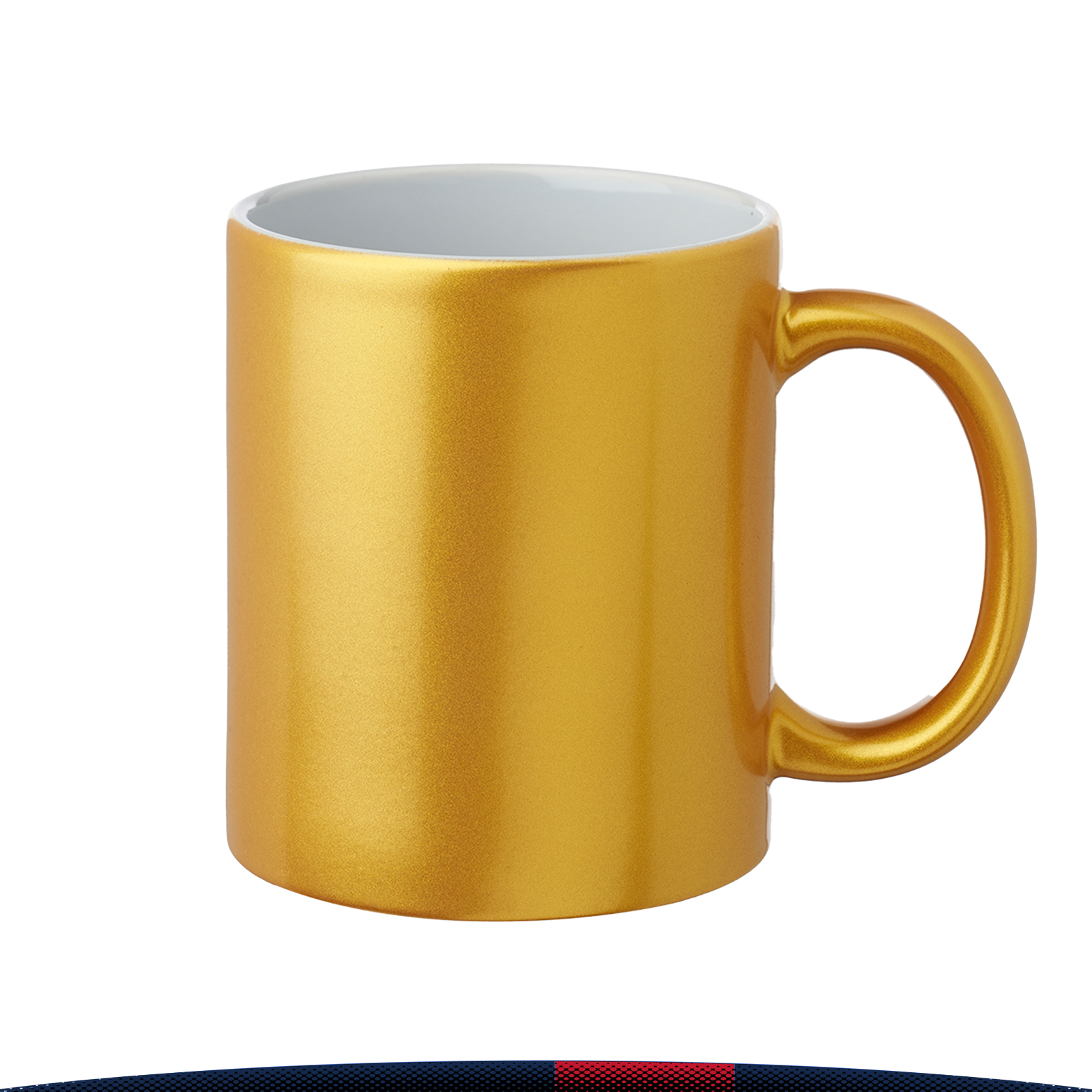 11 oz. Metallic Ceramic Mugs 8
