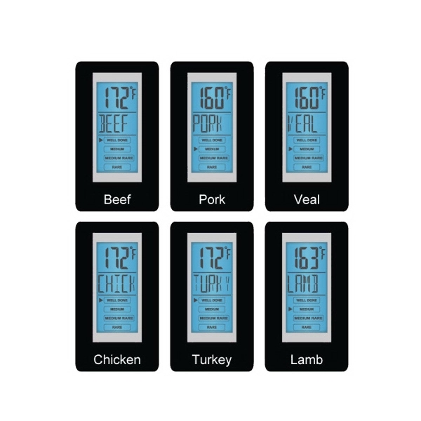Digital BBQ Thermometer Fork 2