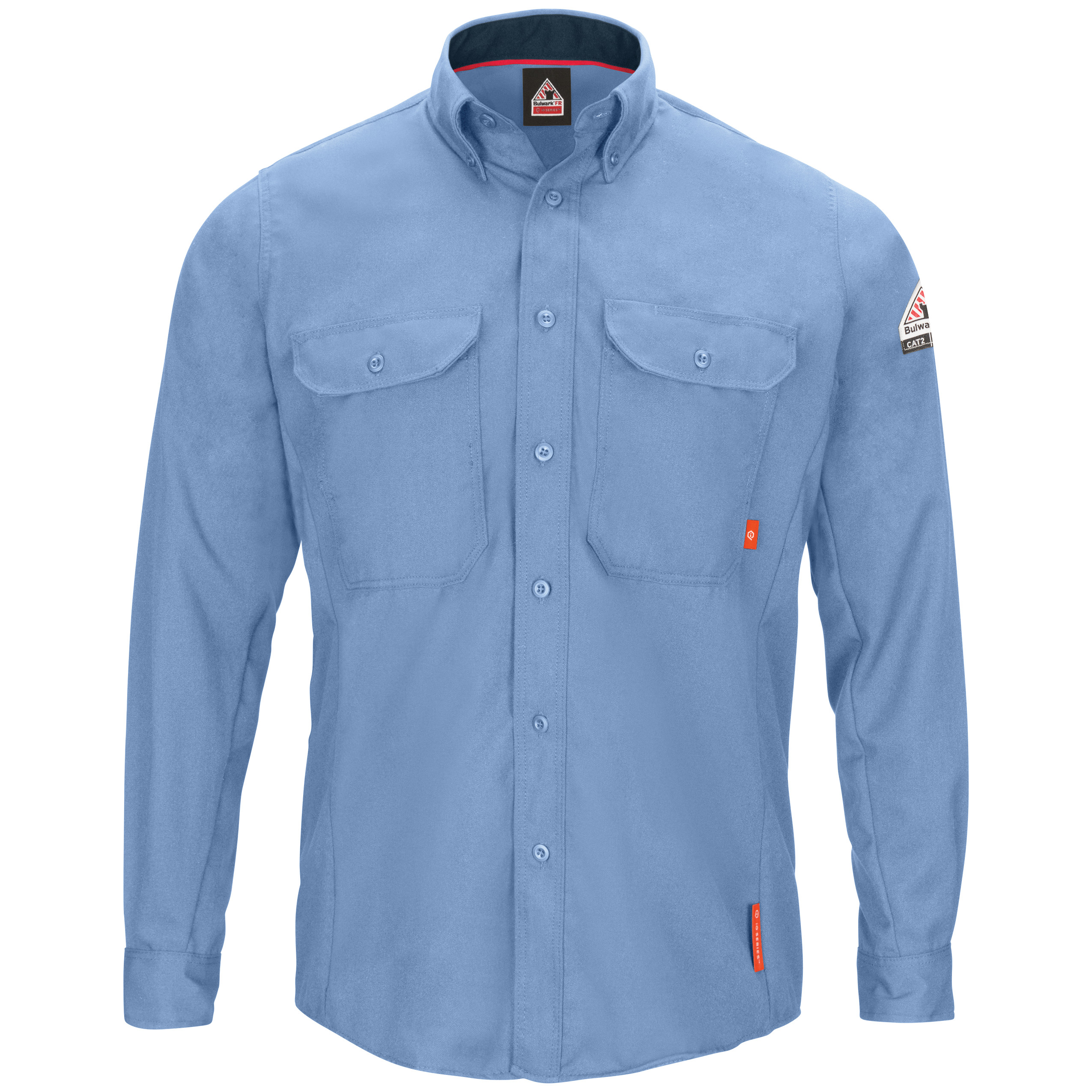 Bulwark® Men's iQ Series® Comfort Woven Long Sleeve Lightweight Shirt 5