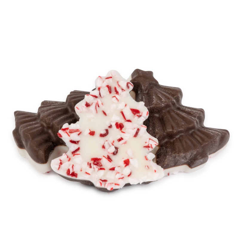 Tote Box with Peppermint Bark Shapes 4