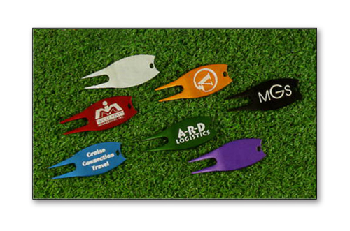 Engraved Aluminum Divot Tool