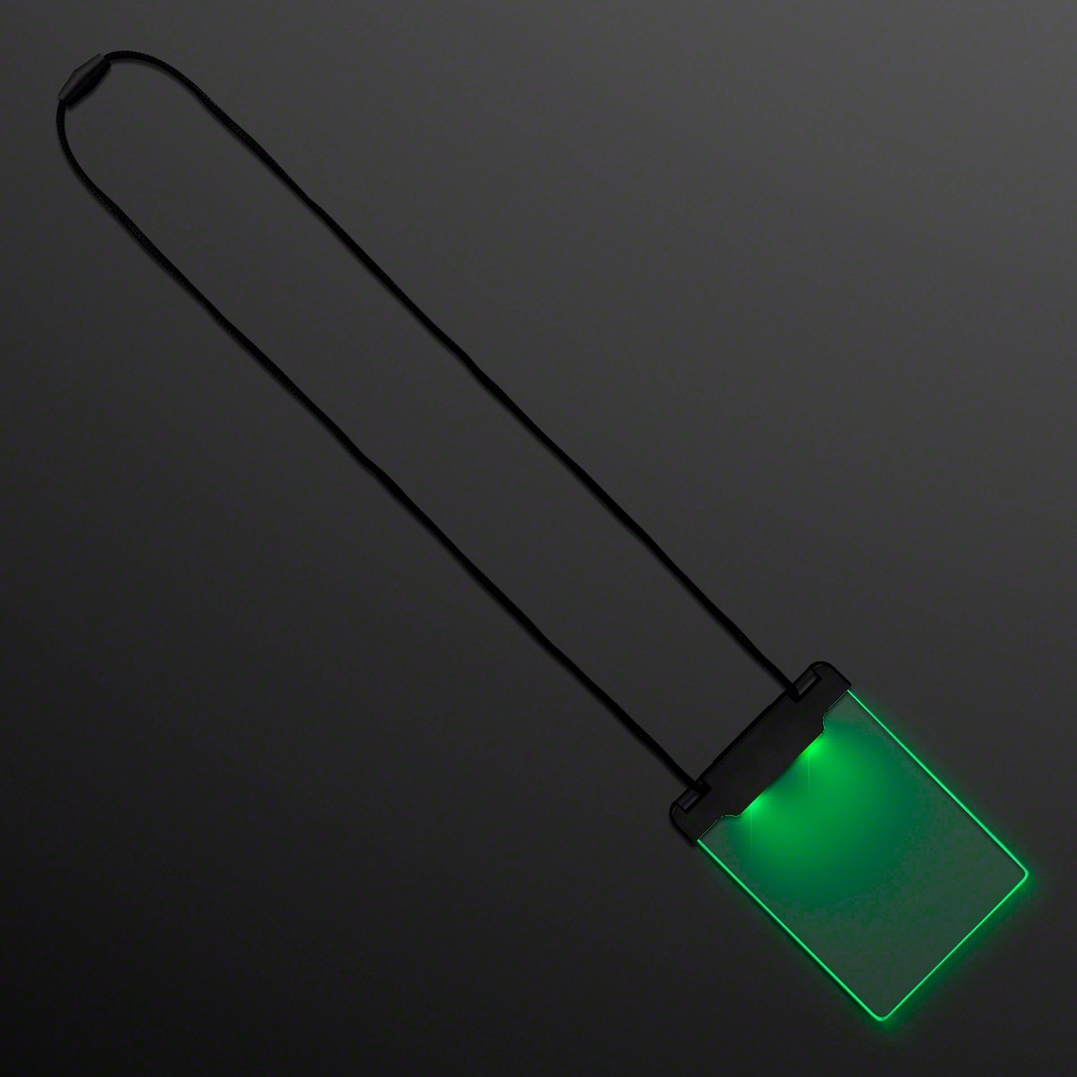 Space Glow Light Badge Necklace 16