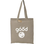 Recycled 5oz Cotton Twill Tote, custom tote bag with logo imprint 65
