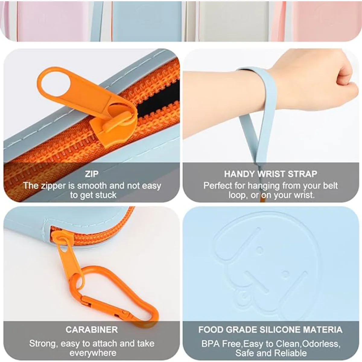 Various Colors Can Be Customized Pocket Size Card Holder 6