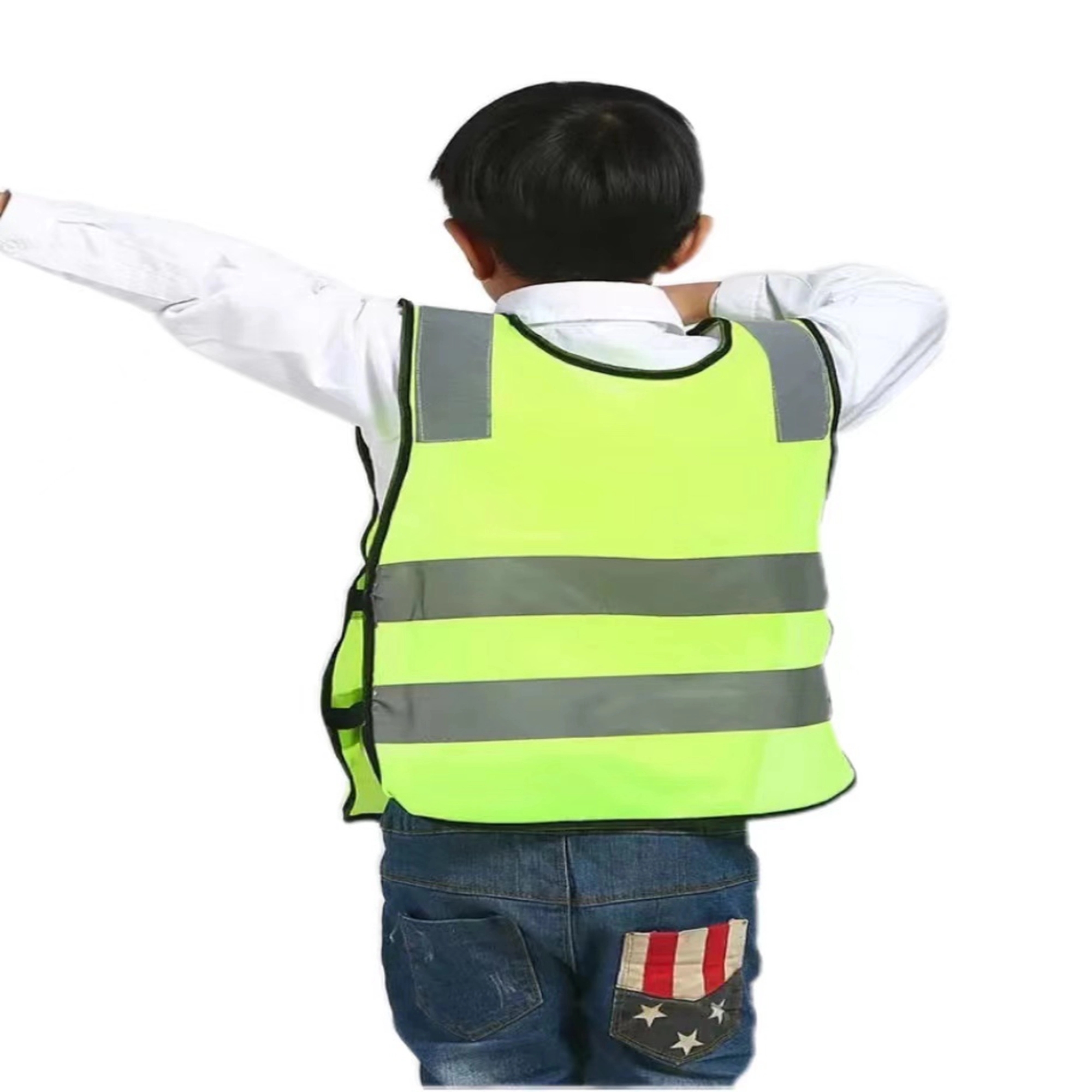 Reflective Vest For Children Safety MOQ 10 PCS 3