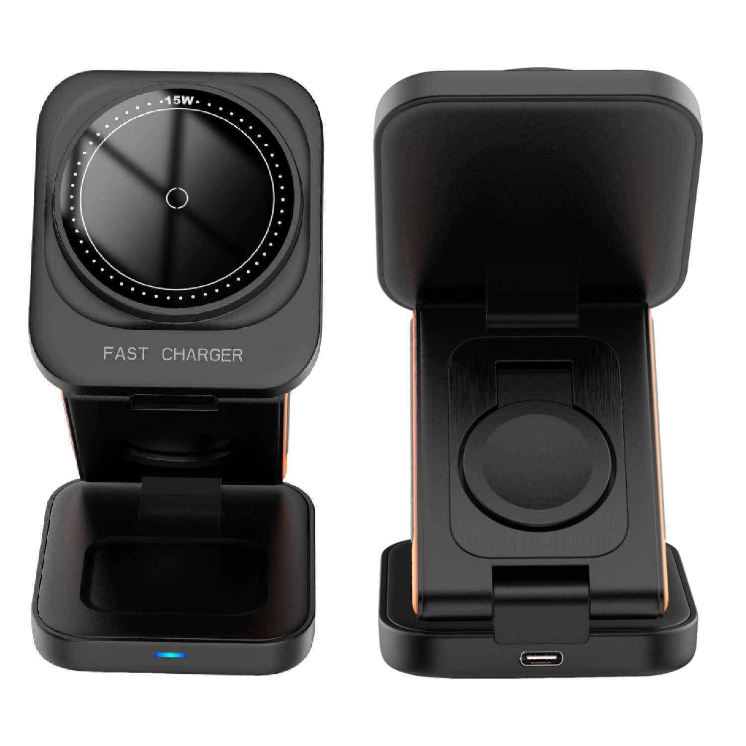 3 in 1 Foldable Wireless Fast Charger 5