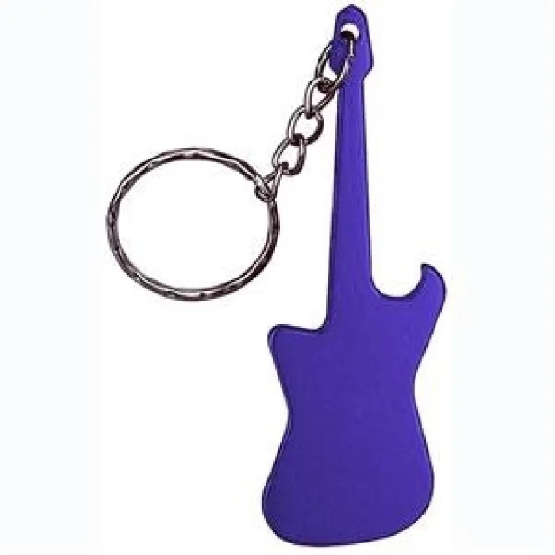 Guitar Shaped Bottle Opener with Keychain 6