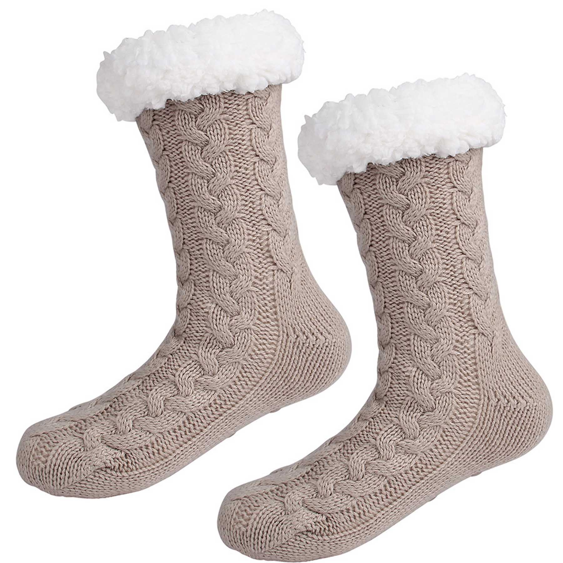 Anti Slip Warm Fuzzy Slipper Sock 5