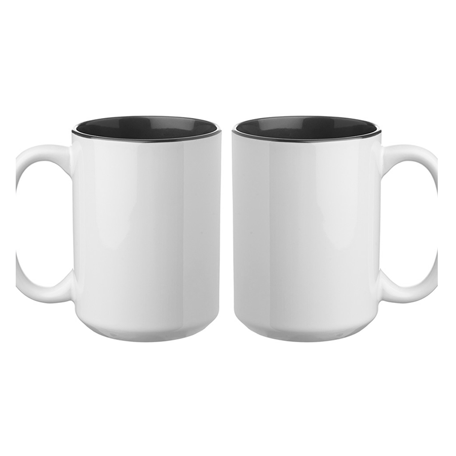 15 oz. Glossy Two-Tone Custom Photo Mug 4