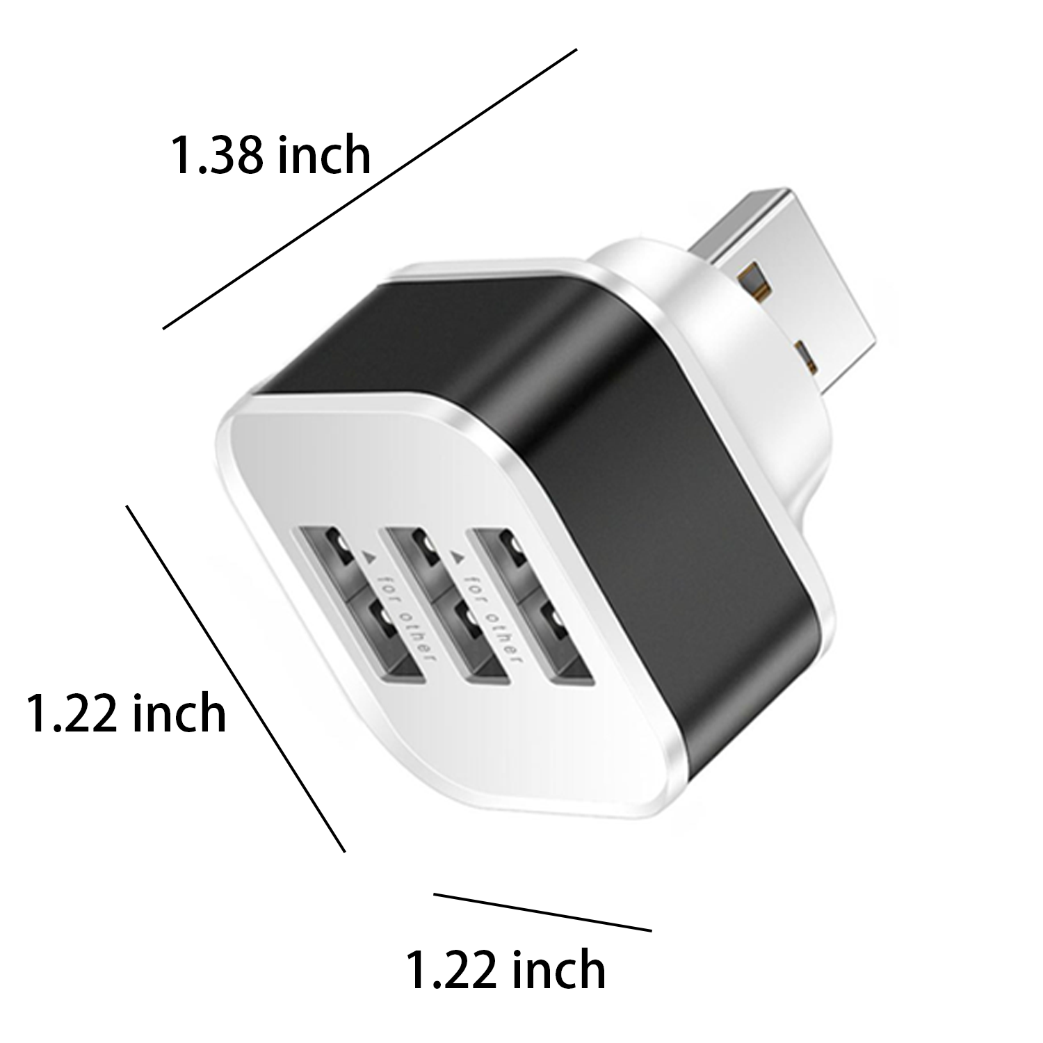 3-port New 2.0 USB Hub 3