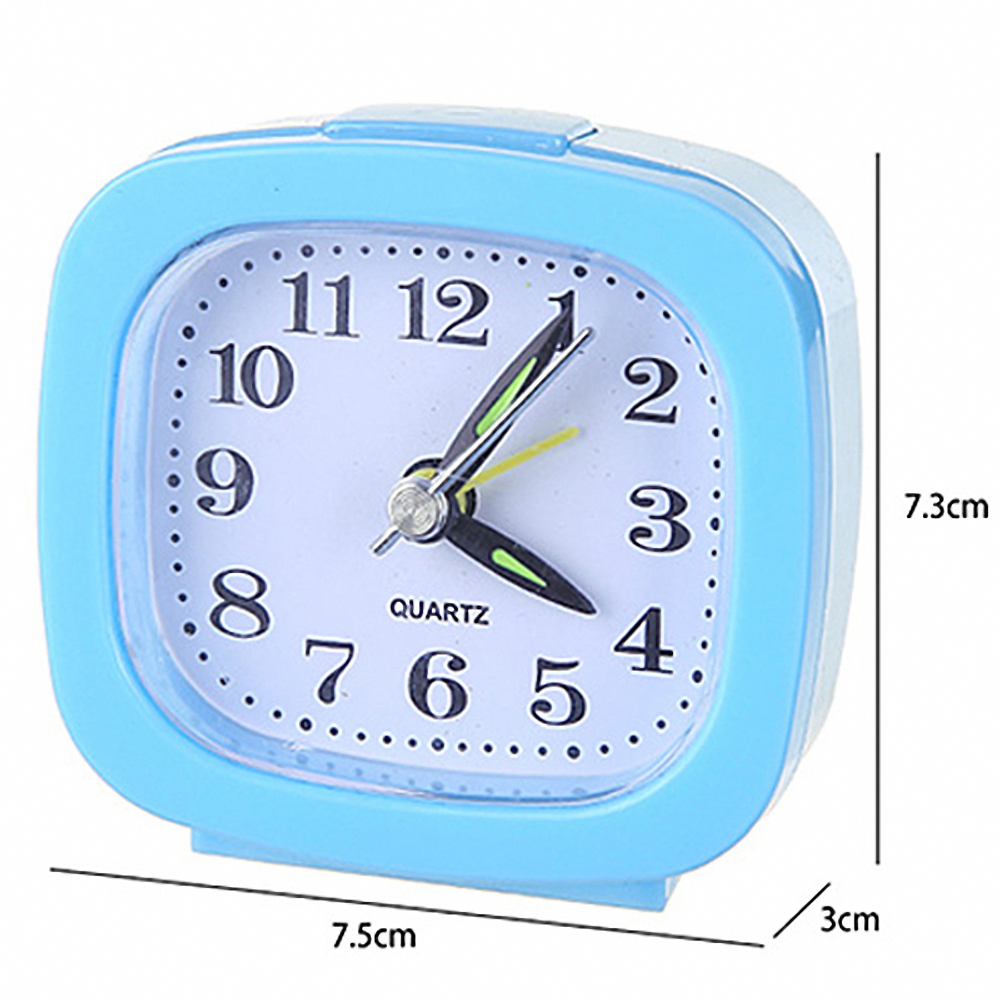 3-inch Silent Analog Alarm Clock 2