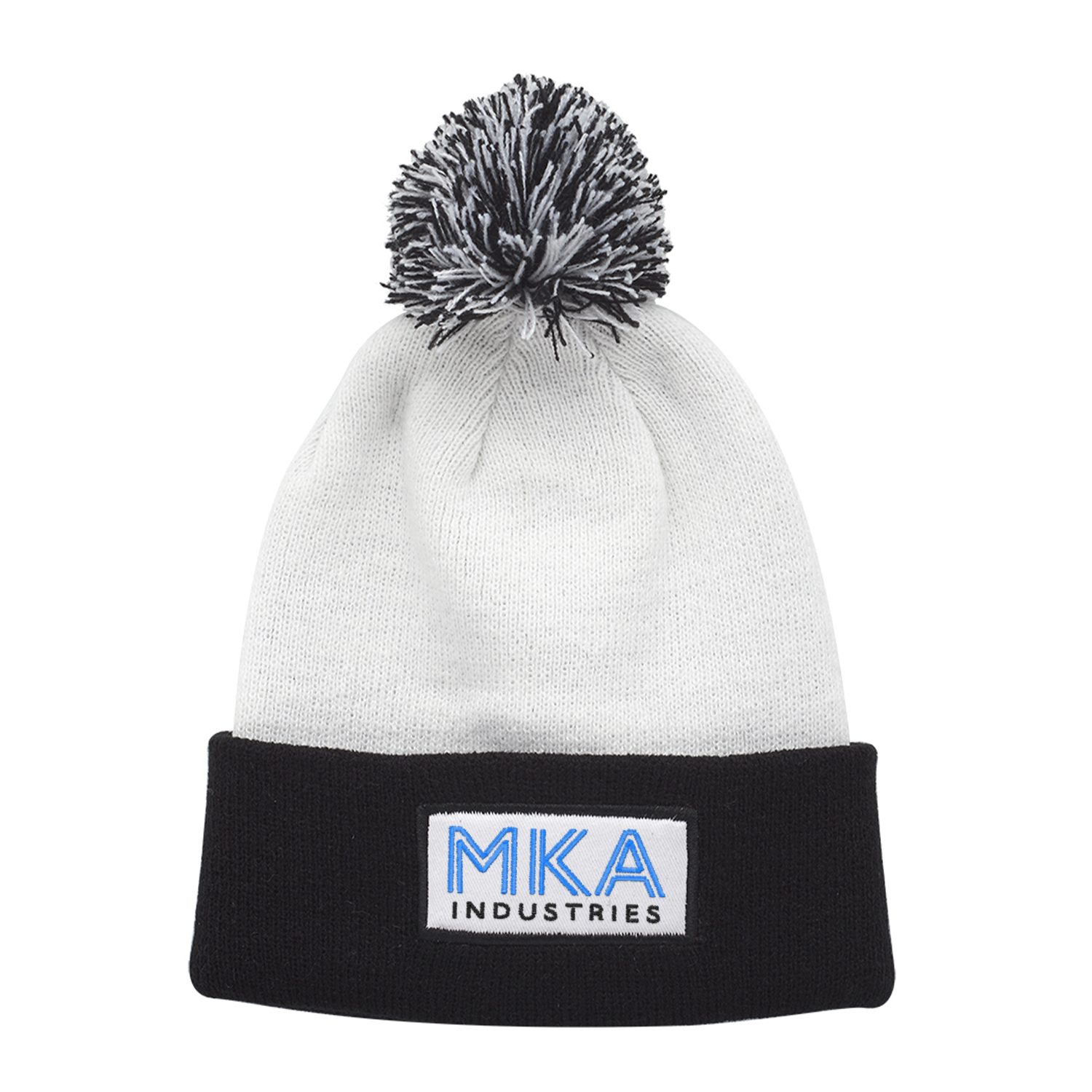 Alpine Pom Beanie (Embroidered) 2