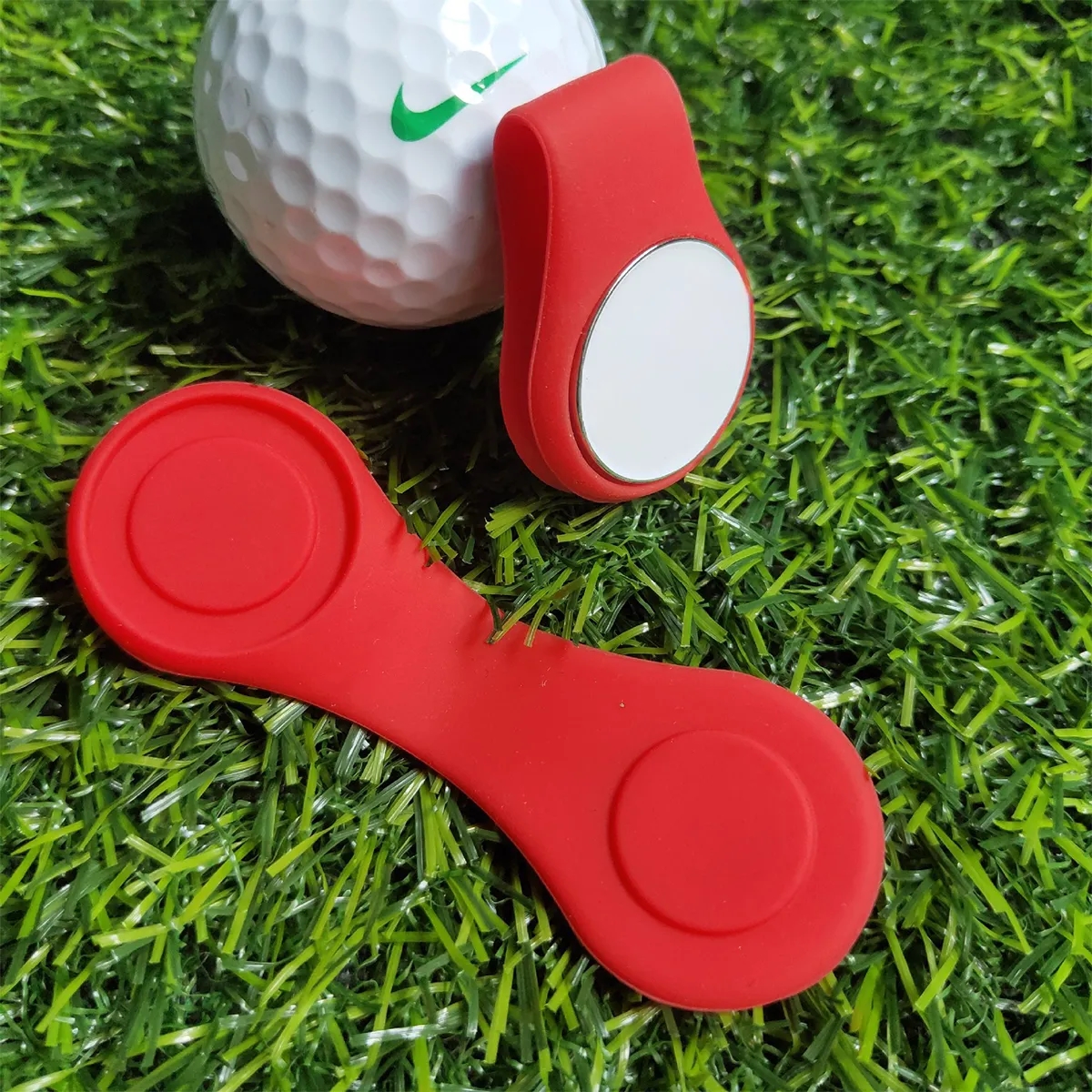 Silicone Magnetic Golf Hat Clip Ball Stand Accessories 5