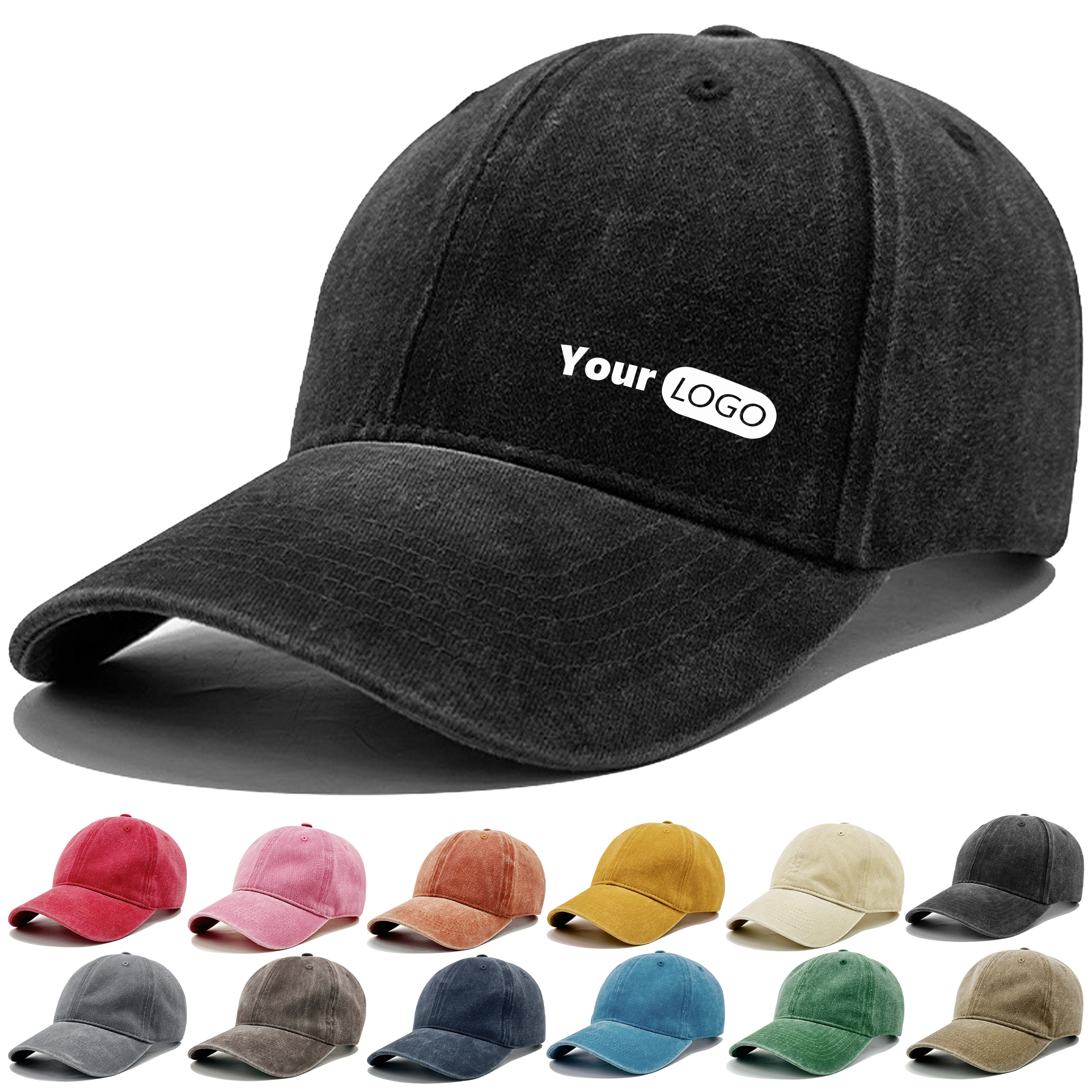 Cotton Sunshade Baseball Cap 13