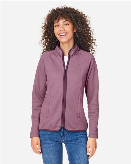 Women's Venture Heathered Stripe Full-Zip Jacket - CE72W 14