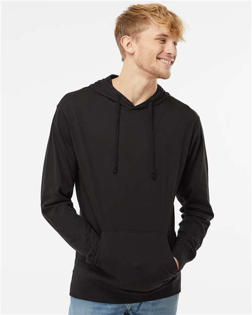 Unisex Lightweight Hooded Pullover T-Shirt - SS150J 38