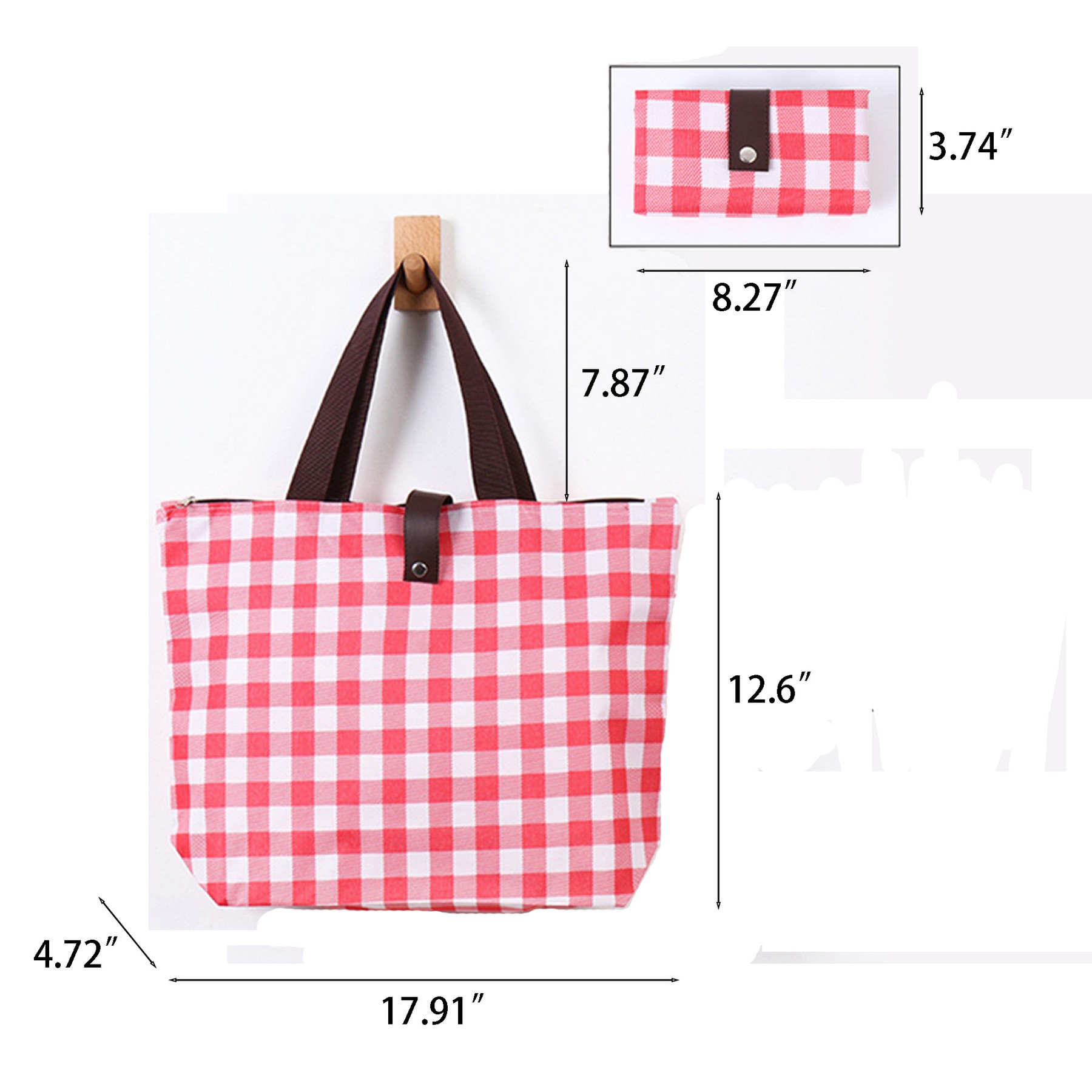Oxford Cloth Folding Shopping Bag 2