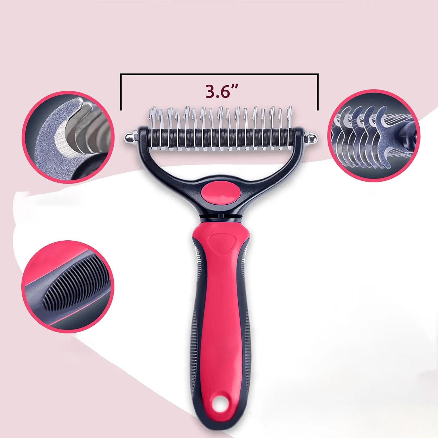 Pet Shedding Comb Tool 4