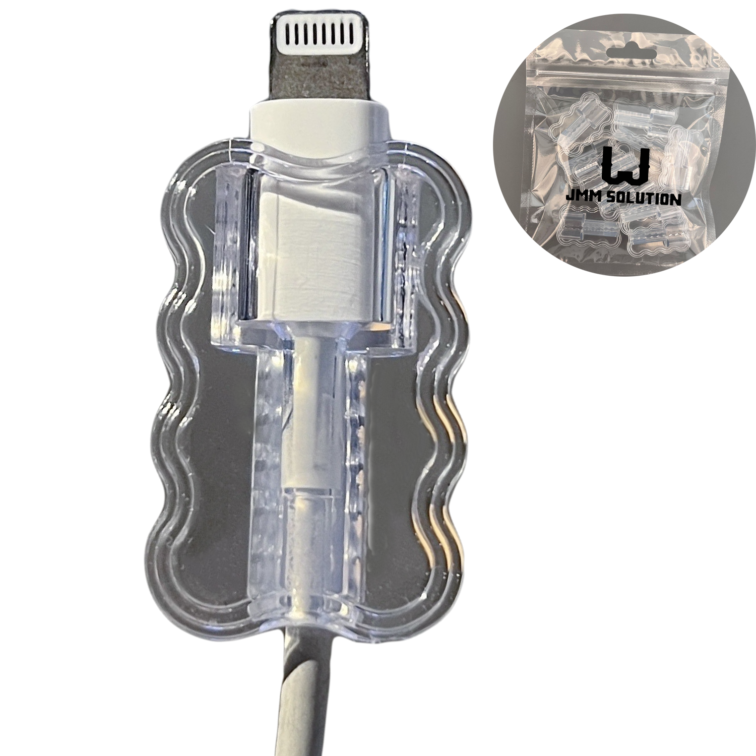 TPU Bite Resistant Tangle-Free Cable Protector 3
