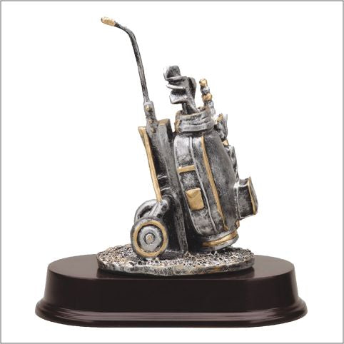 Golf Pull Cart Resin 2
