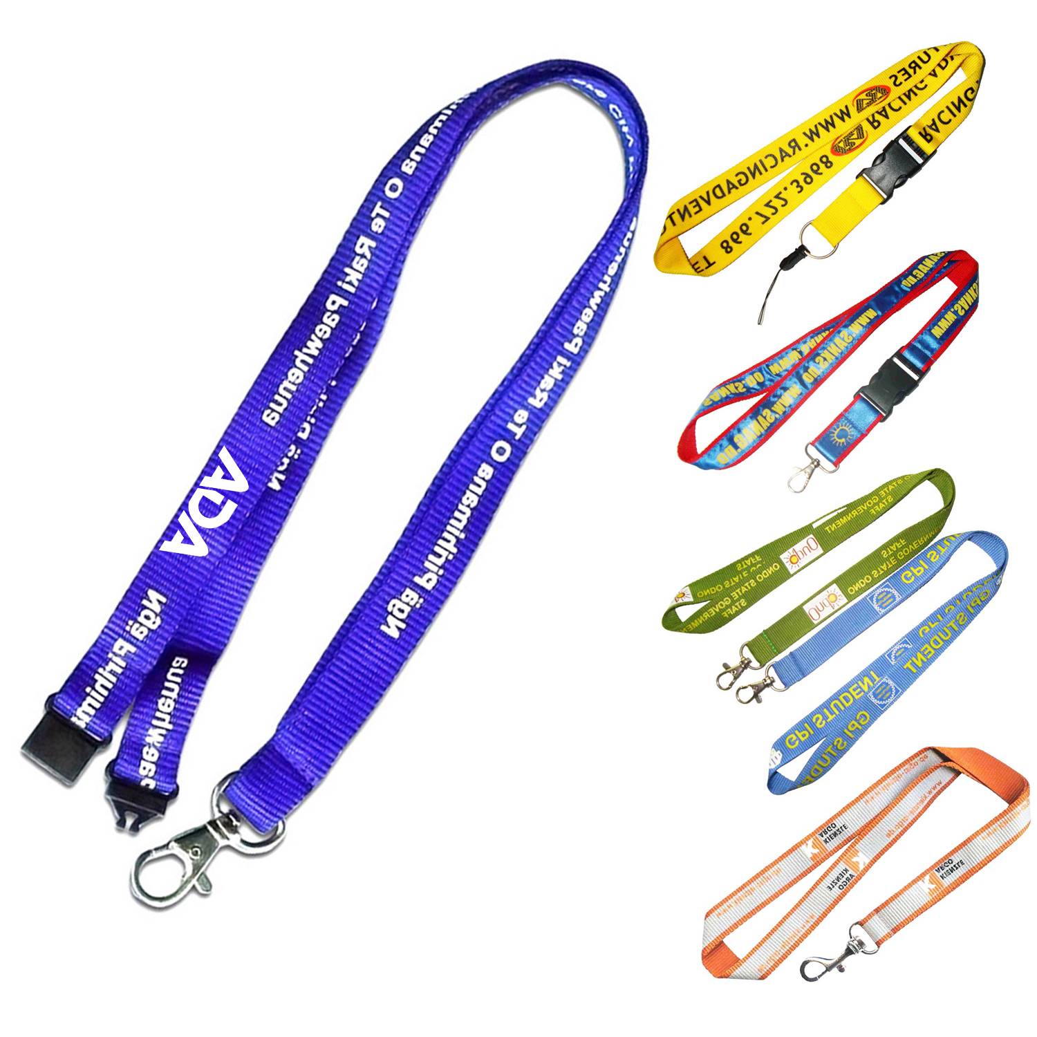 35in Polyester Work ID Badge Lanyards 9
