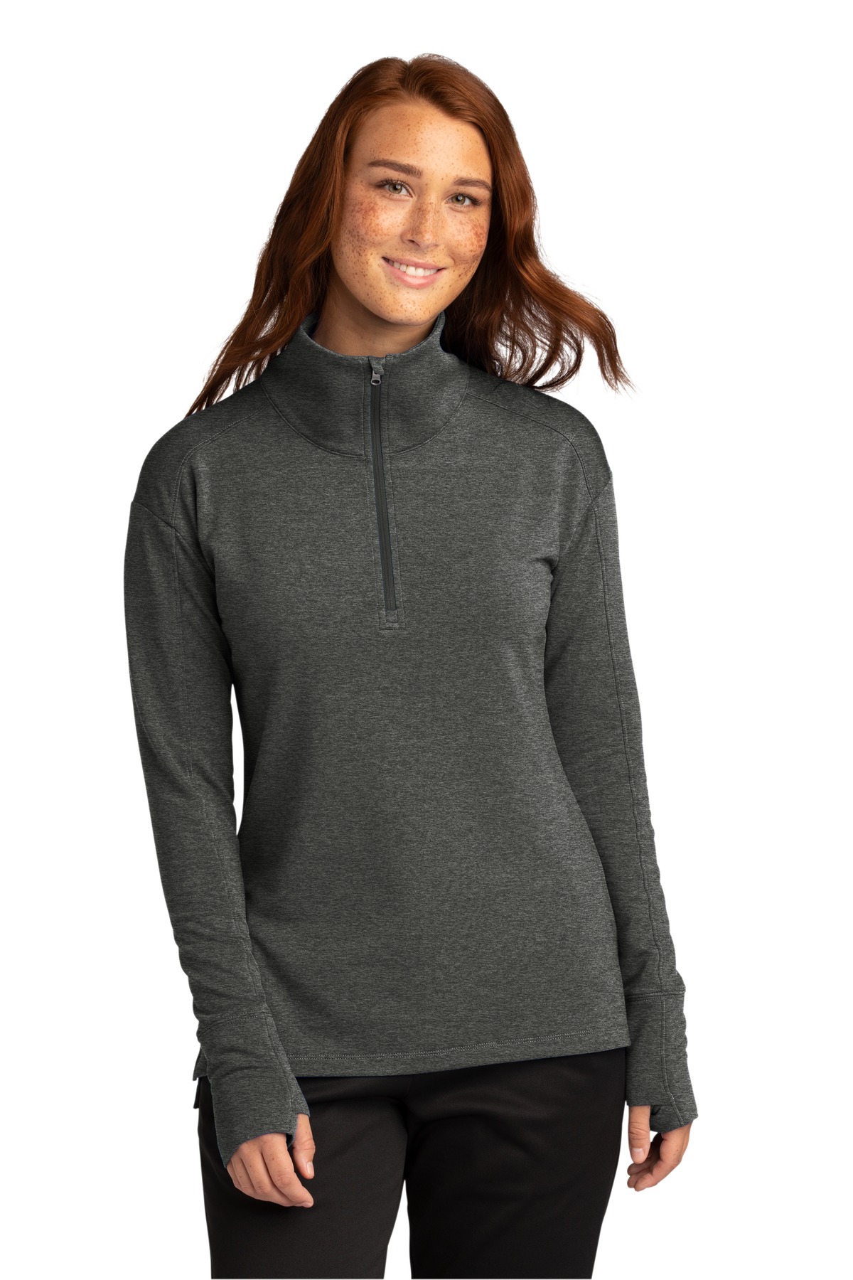 Sport-Tek® Women's Sport-Wick Flex Fleece 1/4-Zip 4