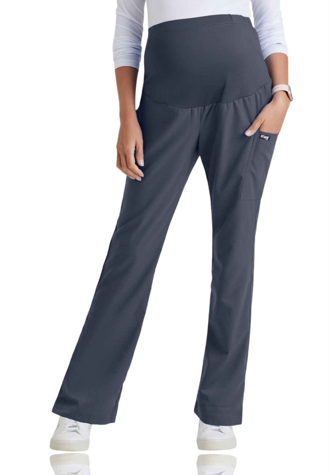 Grey's Anatomy Classic - Women's One-Pocket Lilah Maternity Scrub Pant 1